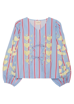 Elisabeth bluse Bluebell Stripes Sissel Edelbo 